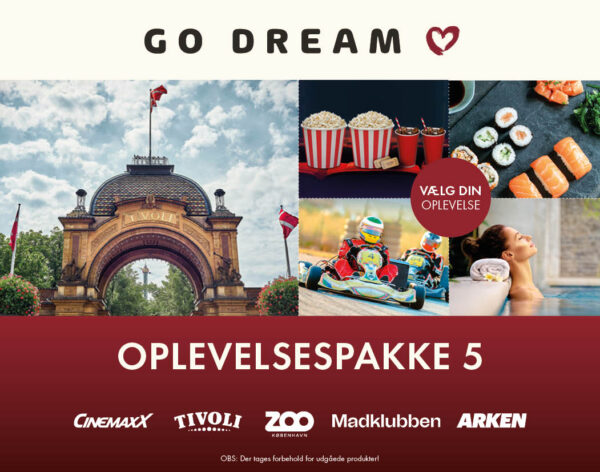 Go Dream Oplevelsespakke 5