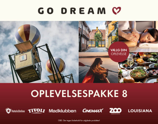 Go Dream Oplevelsespakke 8