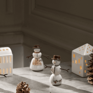 Kähler Hammershøi Christmas Snemand & Snekone