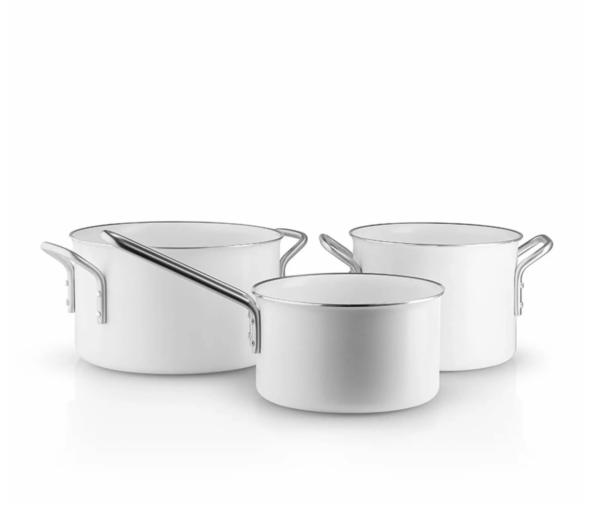 Eva Trio White Line Grydesæt