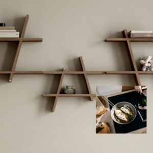 Andersen A-shelf medium & Fiskars stegepande