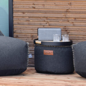 SACKit RETROit CANVAS udendørs Pouf