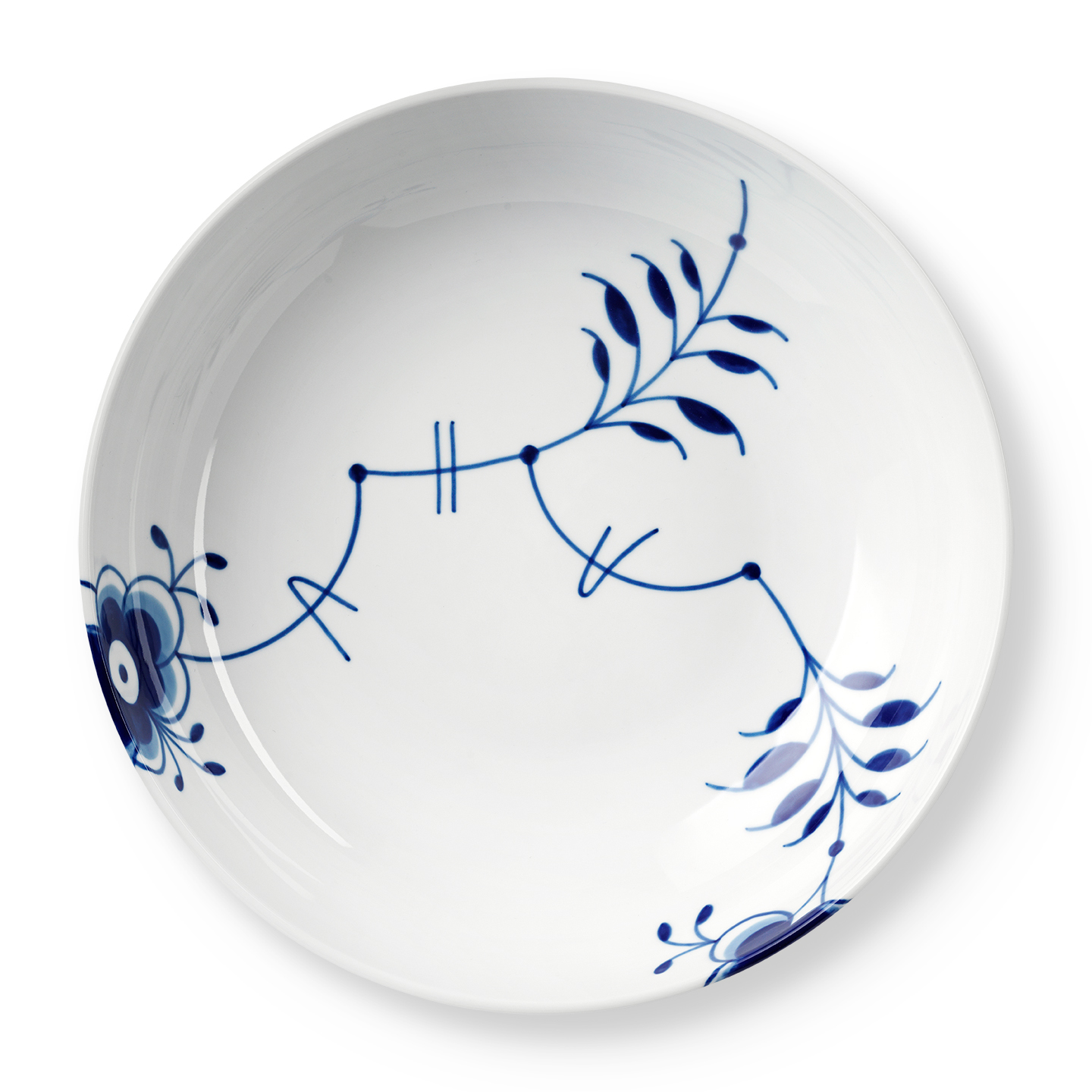 Royal Copenhagen Blå Mega Riflet Skål 28 cm Royal Copenhagen Blå Mega Riflet Skål 28 cm