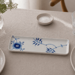Royal Copenhagen Blå Mega Riflet Fad 36 cm