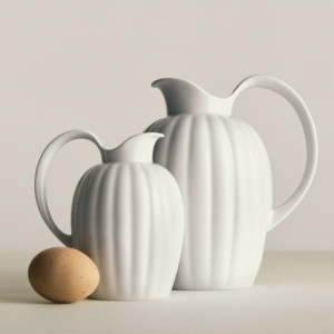 Georg Jensen Bernadotte porcelæn kande
