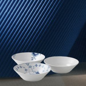 Royal Copenhagen History mix dybe tallerkener 3 stk