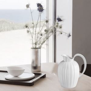 Georg Jensen Bernadotte porcelæn kande 1,2L