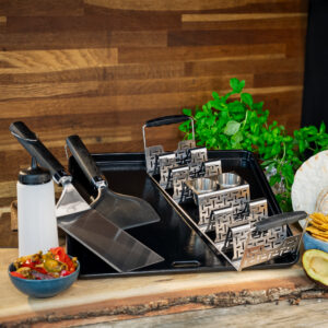Weber crafted Stegeplade og taco rack