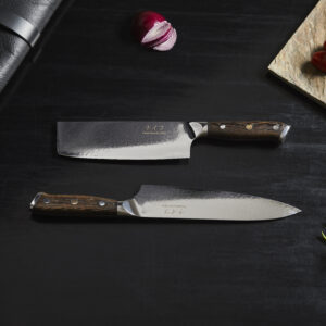 Damascus by Hâws Chef & Nakiri knivsæt