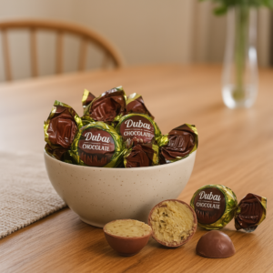 Dubai Style fyldte chokolade kugler 1 kg