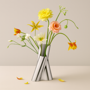 Georg Jensen Lituus Vase Stor
