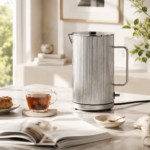 Georg Jensen Bernadotte Elkedel 1,5L & fløde kande