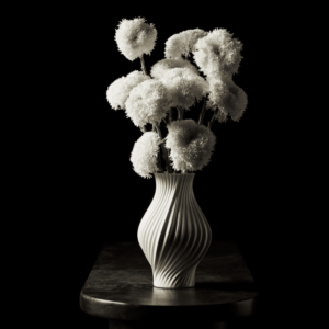 Lyngby Porcelæn Twist Vase H25cm