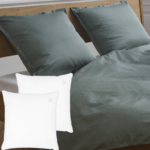 Georg Jensen Damask Sky sengetøj & 2stk fiberpuder