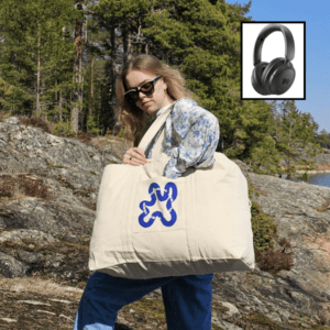 IGEN Mega Shopper & Miiego Moove 55 Silence Høretelefoner