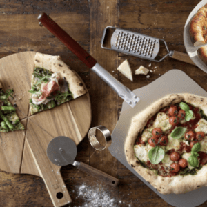 Holm pizza pakke, Eva Solo Legio Nova Pizzatallerkener & Zone hvidløgspresser