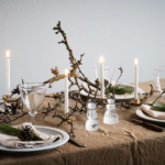 Kähler Hammershøi Christmas Snemand/kone & Uyuni juletræslys 10 stk.