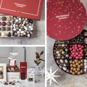 XOCOLATL Christmas red box, treat red & merry cherry drage
