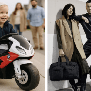 Markberg More weekend taske & Nordic Play Elmotorcykel BMW