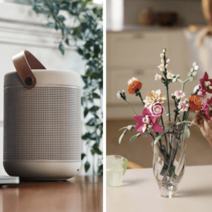 LEGO Botanicals Pink blomsterbuket & Kreafunk aMAJOR3 højtaler