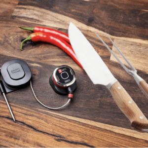 Weber iGrill mini digitalt termometer & Morsø foresta forskærersæt