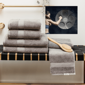 Hâws Relax håndklædesæt 10 stk & Hâws Sport Music Boxing