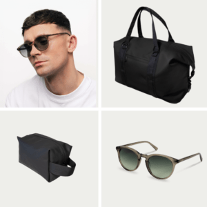 MessyWeekend New Depp Solbriller, Carl O Reykjavik weekend & toilettaske