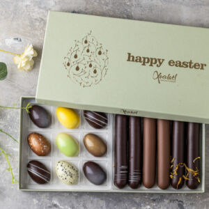 Xocolatl Golden Eggs art 9 marzipan