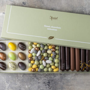 Xocolatl Golden Eggs art 9 marzipan mix