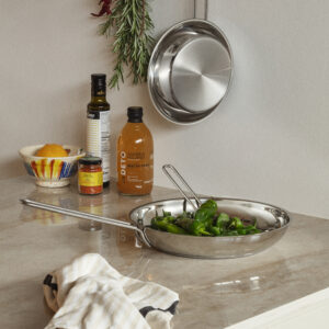 Eva Trio stainless steel stegepander 20 & 28 cm