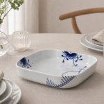 Royal Copenhagen Blå Mega Riflet ovnfast fad