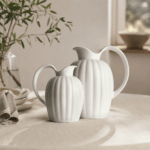 Georg Jensen Bernadotte porcelæn kande 1,2L