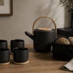 Stelton theo tekande, theo kopper 4 stk & brødpose