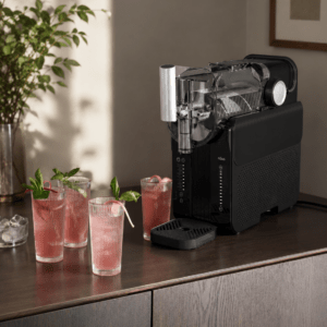 Hâws twirlee slushie / smoothie maskine & Stelton Pilastro Long drikkeglas