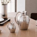 Georg Jensen Bernadotte kande 1L & flødekande 0,23L