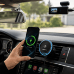 Dashcam i 2K-kvalitet med automatisk optagelse & mobilholder