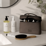 Markberg Treasure Toilettaske & Georg Jensen Damask Noble Botanics hudpleje pakke