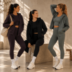 CRAFT Collective Cropped Singlet, Tights & Hoodie