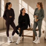 CRAFT Collective Cropped Singlet, Tights, Hoodie & drikkeflaske