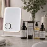 Nordic Sense Makeupspejl med lys & Ecooking Unisex Bodycare