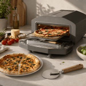 Hâws Pizzaovn 2100W, pizzatallerkener & pizzaskærer