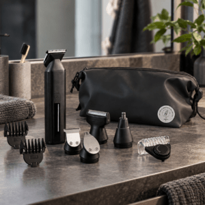 Nordic sense hårtrimmer, skægtrimmer eller shaver & Toilettaske