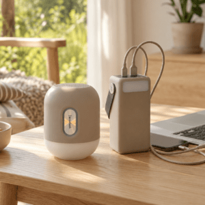 Kreafunk Max powerbank & glowie højtaler