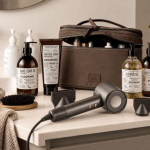 byGaard Hårtørrer, Ecooking unisex bodycare & markberg treasure toilettaske
