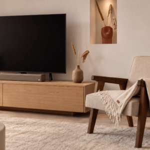 Kreafunk Cinema Soundbar & Vinga Verso Plaid
