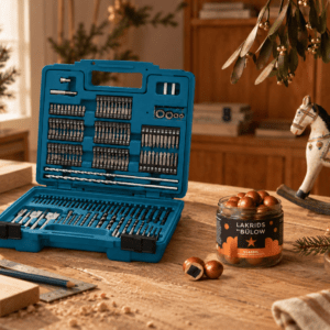 Makita bor-/bits sæt 256 dele & Lakrids by Bülow small