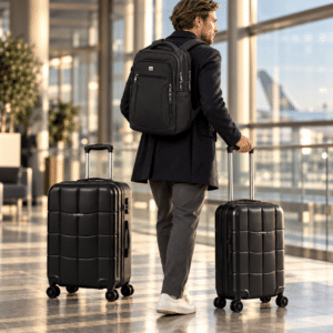 Bon Goût Miami Kuffertsæt med tracker & Underseat taske